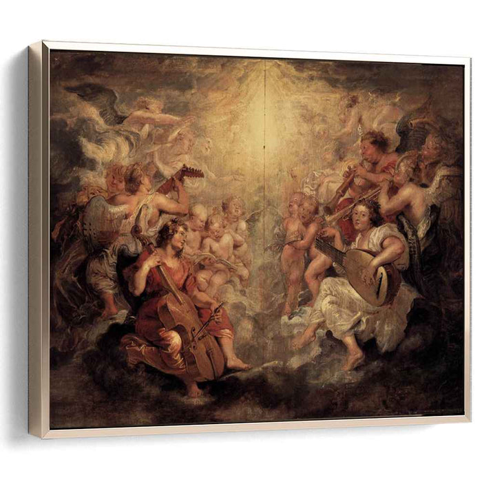 Music Making Angels (1628) by Peter Paul Rubens