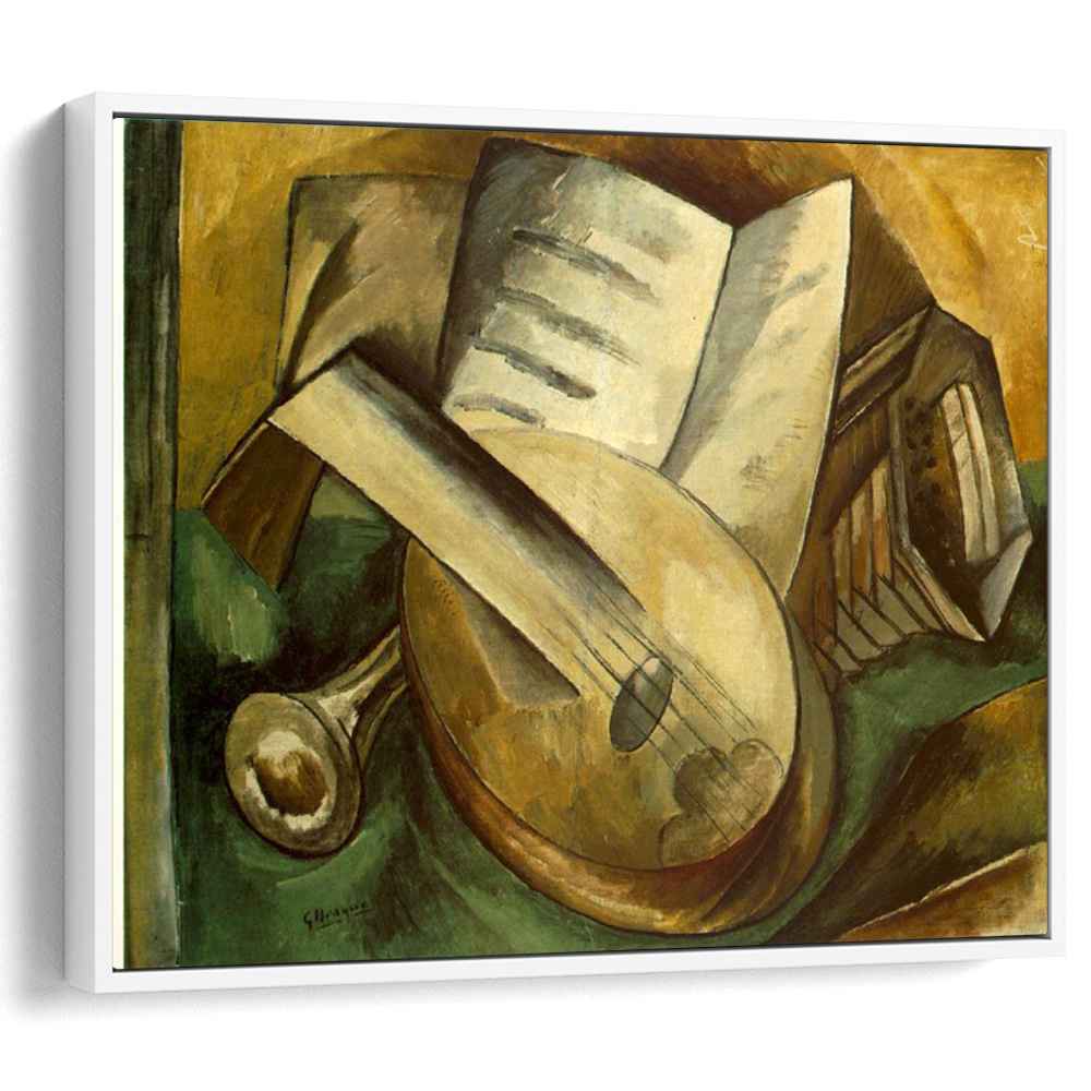 Musical Instruments (1908) by Georges Braque - Canvas Artwork — Kanvah
