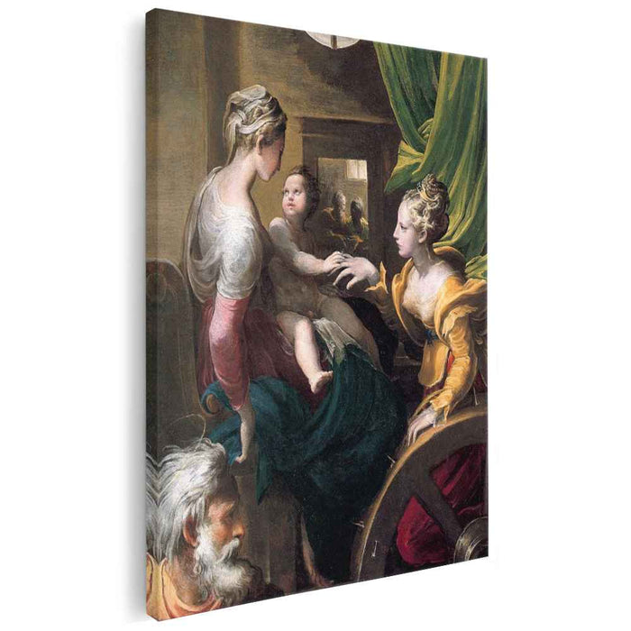 Mystic Marriage of Saint Catherine (1531) by Parmigianino