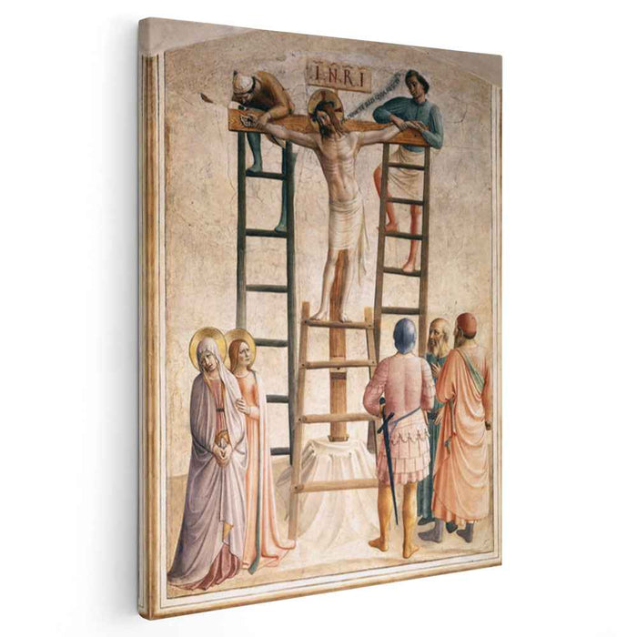 Nailing of Christ to the Cross (1442) by Fra Angelico