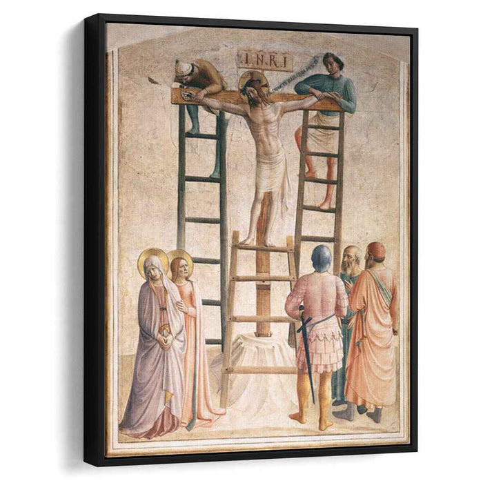 Nailing of Christ to the Cross (1442) by Fra Angelico