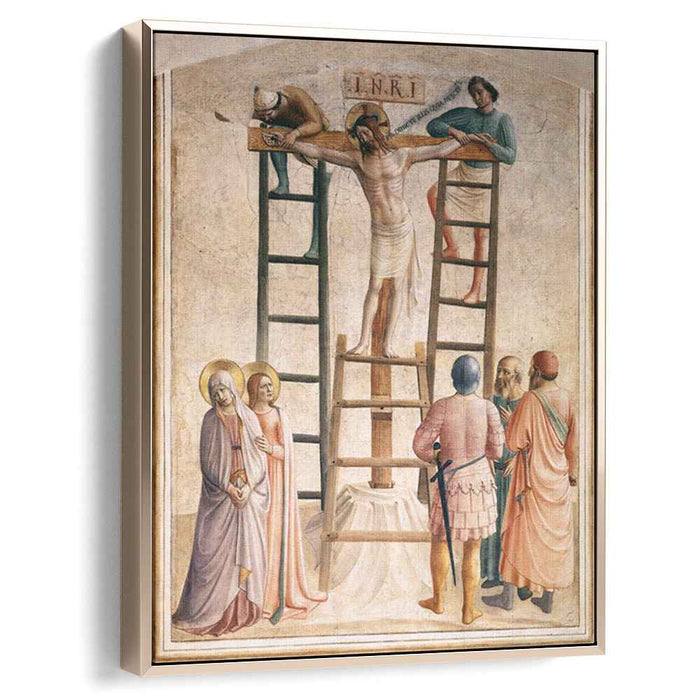 Nailing of Christ to the Cross (1442) by Fra Angelico