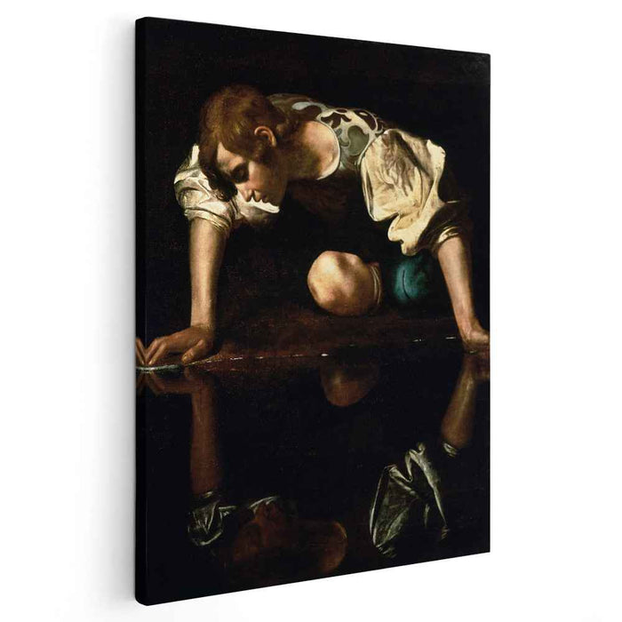 Narcissus (1599) by Caravaggio
