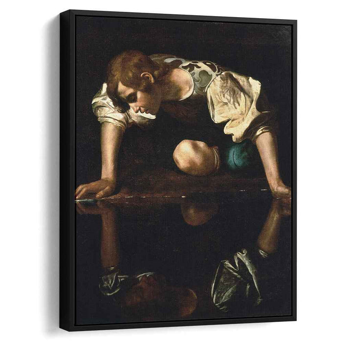 Narcissus (1599) by Caravaggio