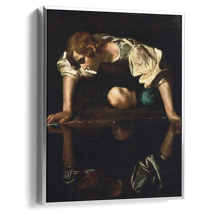 Narcissus (1599) by Caravaggio