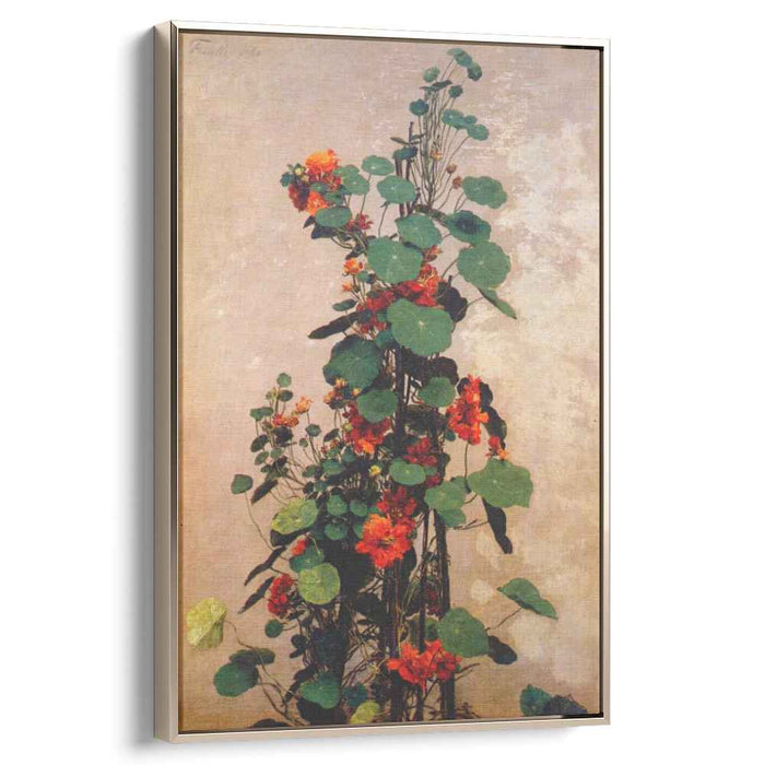 Nasturtiums (1880) by Henri Fantin-Latour