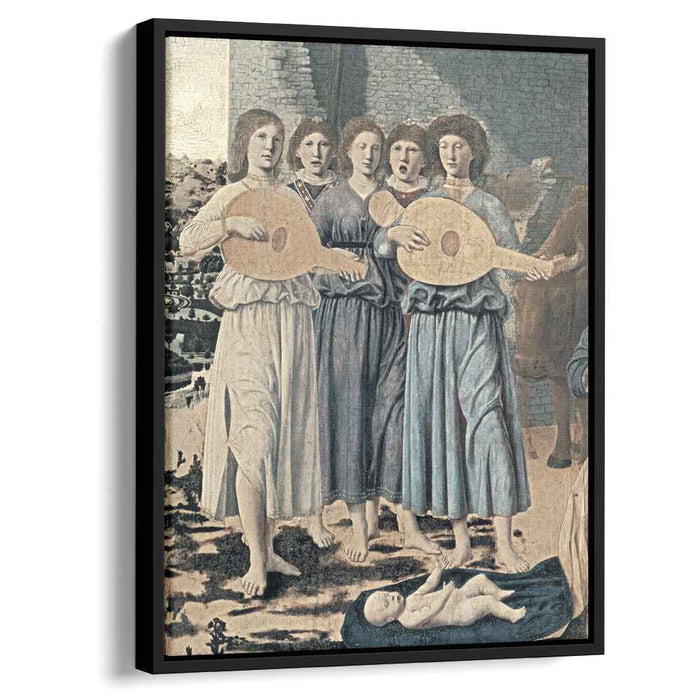 Nativity (detail) (1475) by Piero della Francesca