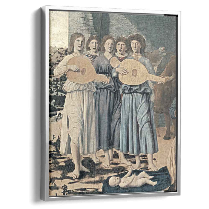 Nativity (detail) (1475) by Piero della Francesca