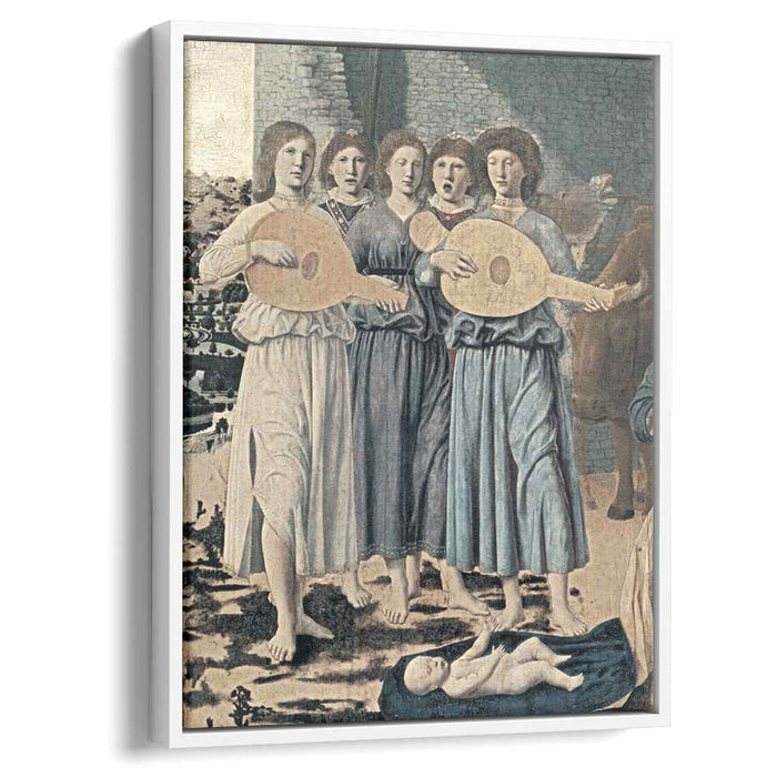 Nativity (detail) (1475) by Piero della Francesca