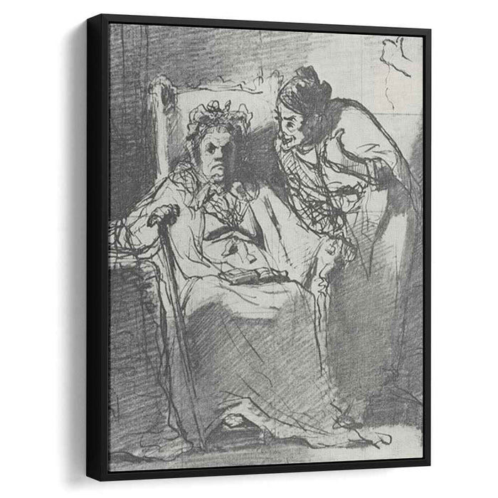 Naushnitsa. Before the storm (1874) by Vasily Perov