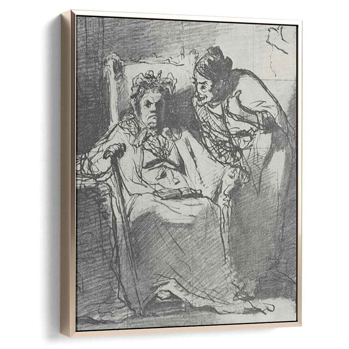 Naushnitsa. Before the storm (1874) by Vasily Perov