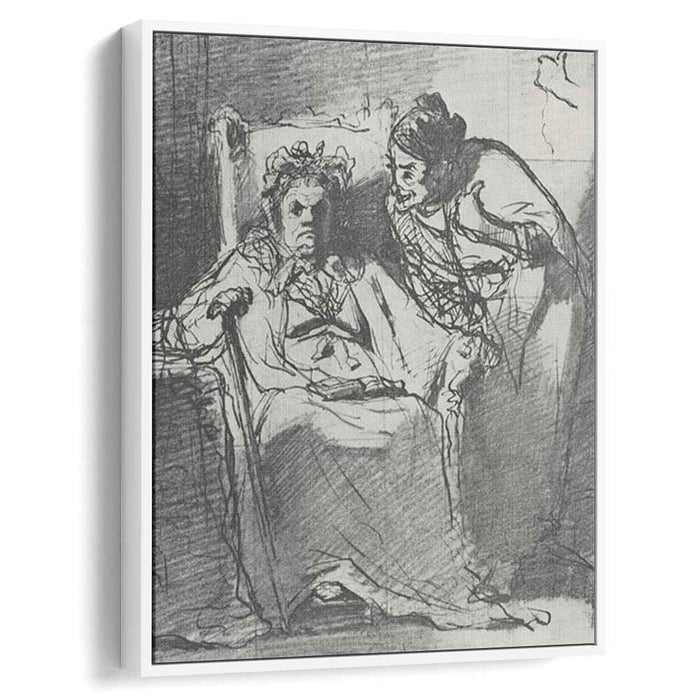 Naushnitsa. Before the storm (1874) by Vasily Perov