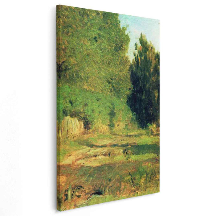 Near the grove (1895) by Isaac Levitan