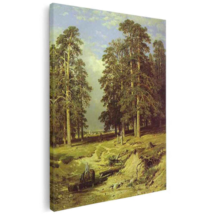 Near Yelabuga (1886) by Ivan Shishkin