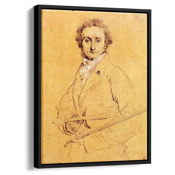 Niccolo Paganini (1819) by Jean Auguste Dominique Ingres