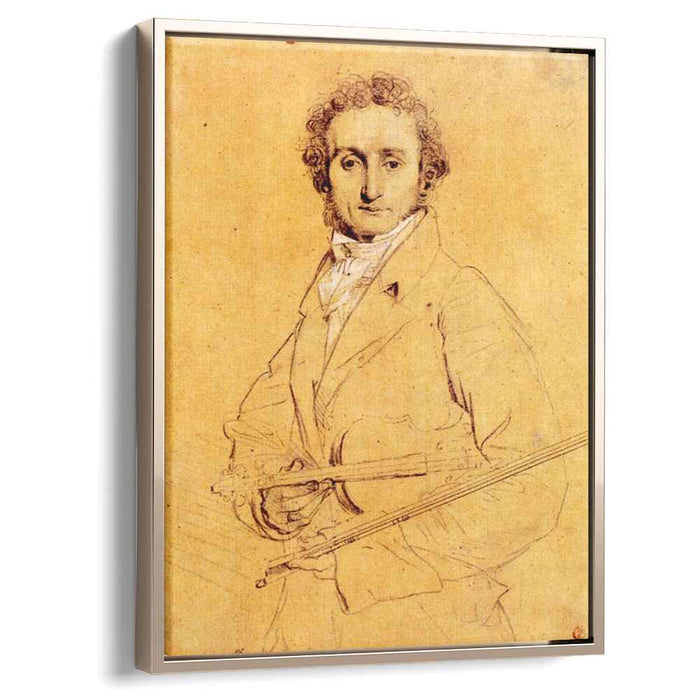 Niccolo Paganini (1819) by Jean Auguste Dominique Ingres