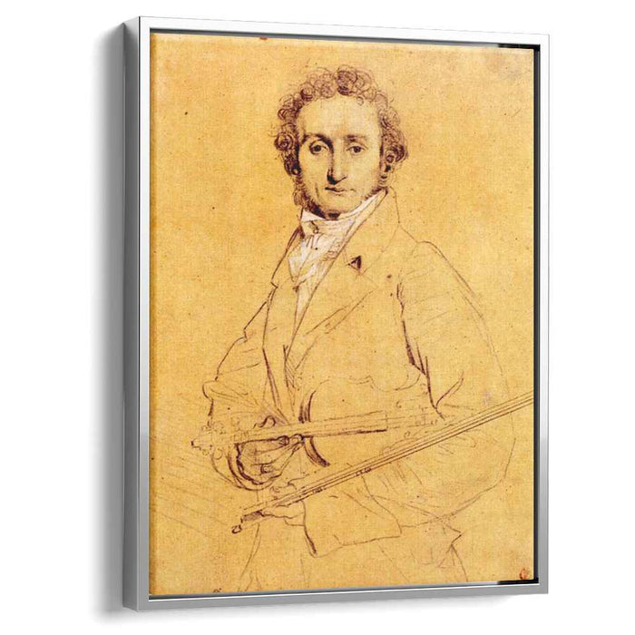Niccolo Paganini (1819) by Jean Auguste Dominique Ingres