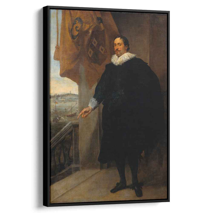 Nicolaes van der Borght, Merchant of Antwerp by Anthony van Dyck