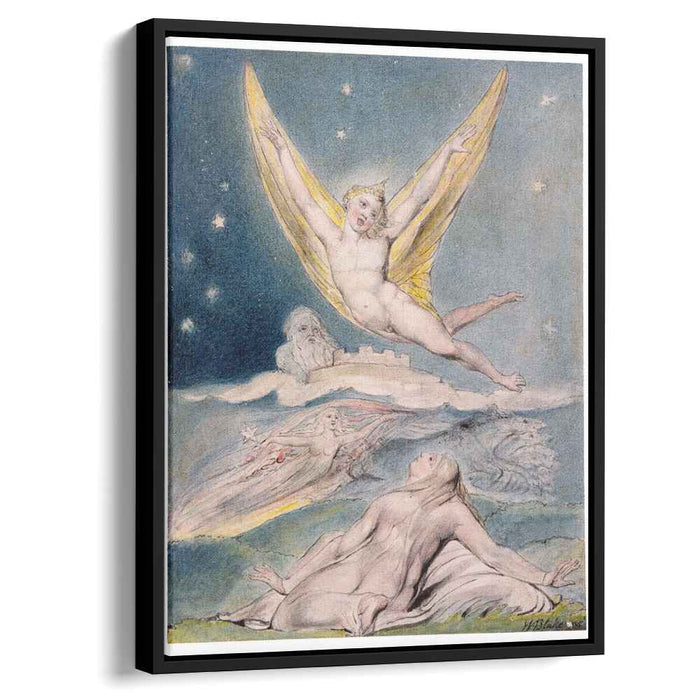 Night Startled by the Lark (1820) by William Blake