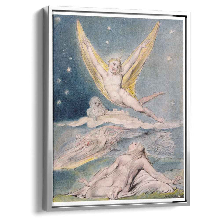 Night Startled by the Lark (1820) by William Blake