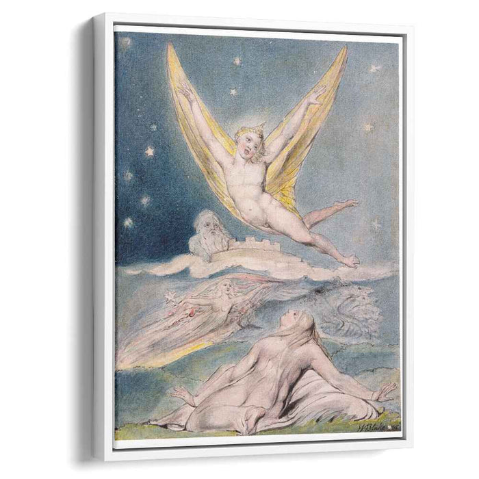 Night Startled by the Lark (1820) by William Blake