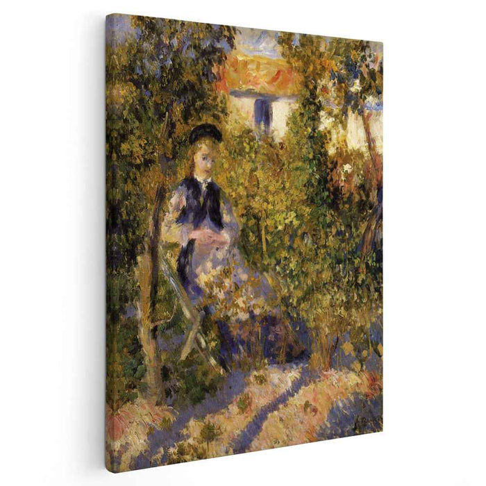 Nini in the Garden (1876) by Pierre-Auguste Renoir