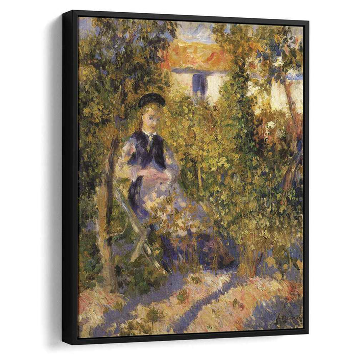 Nini in the Garden (1876) by Pierre-Auguste Renoir