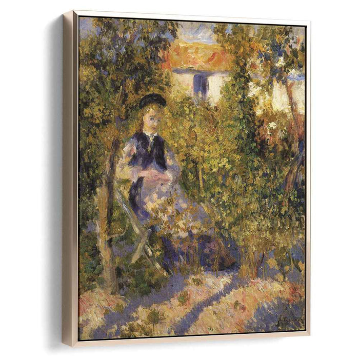 Nini in the Garden (1876) by Pierre-Auguste Renoir