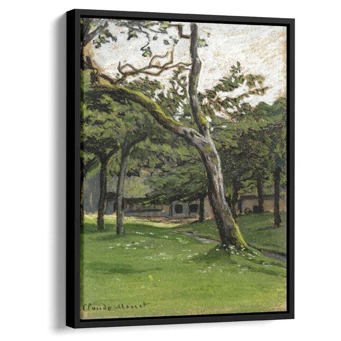 Norman Farm through the Trees (1886) by Claude Monet