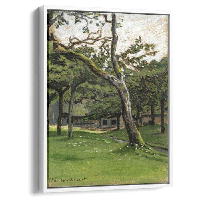 Norman Farm through the Trees (1886) by Claude Monet