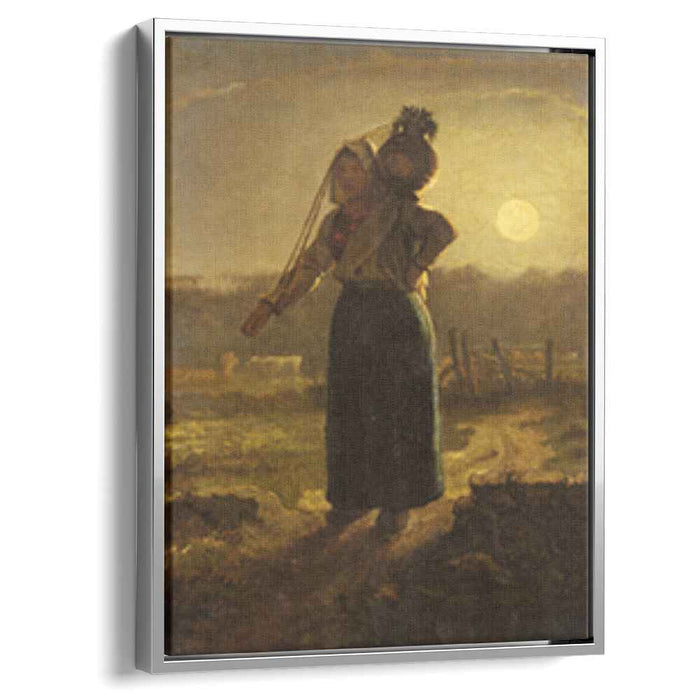 Norman Milkmaid by Jean-Francois Millet