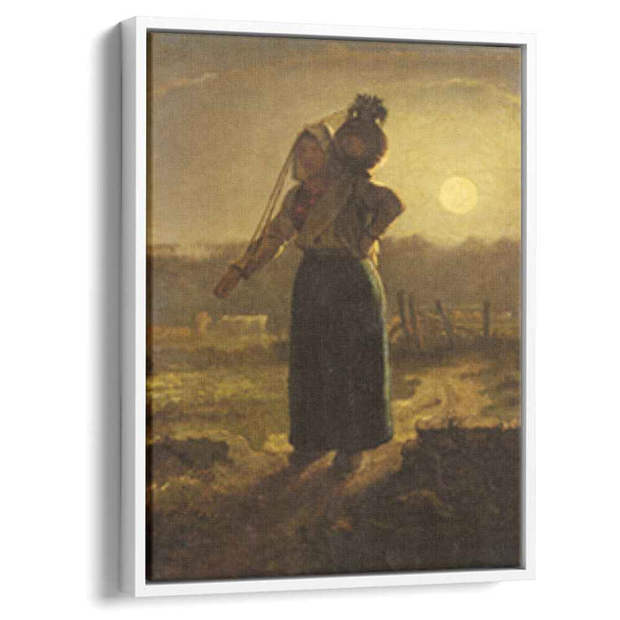 Norman Milkmaid by Jean-Francois Millet