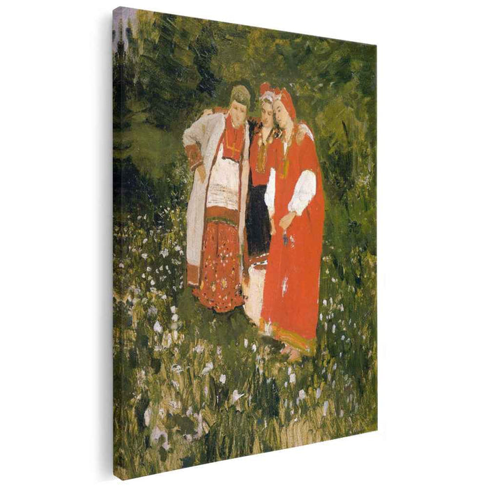 Northern Idyll (1886) by Konstantin Korovin