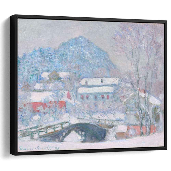 Norway, Sandviken Village in the Snow by Claude Monet