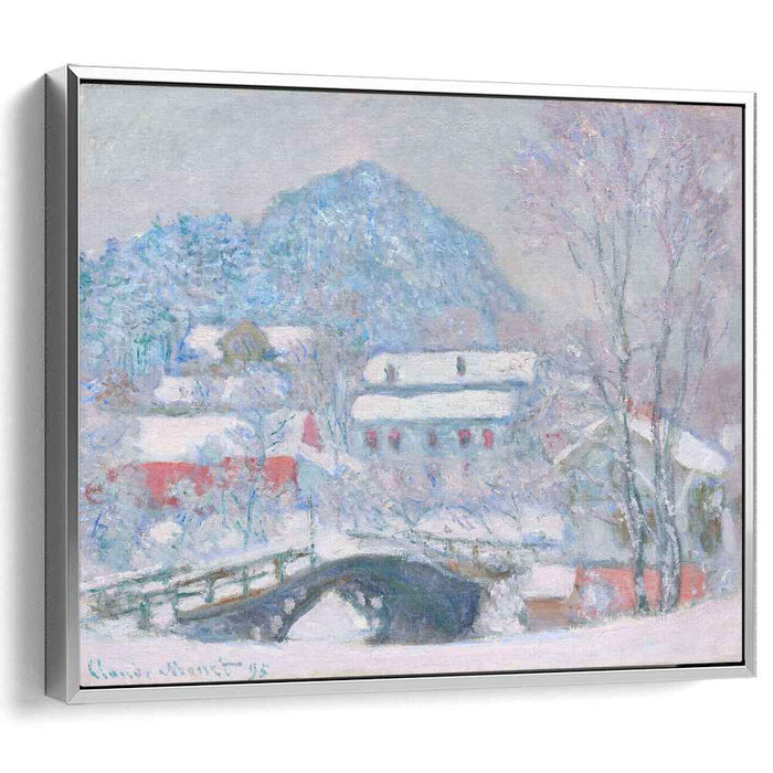Norway, Sandviken Village in the Snow by Claude Monet