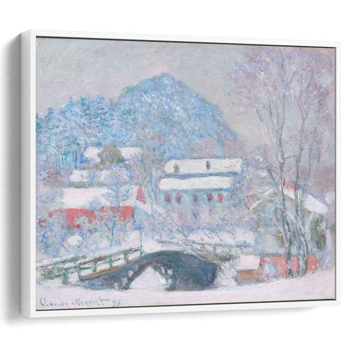 Norway, Sandviken Village in the Snow by Claude Monet