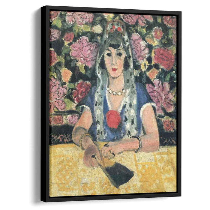 Spanish woman: Harmony in Blue (1922) by Henri Matisse