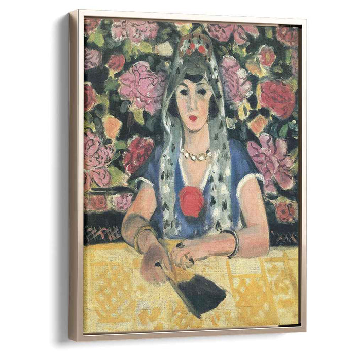 Spanish woman: Harmony in Blue (1922) by Henri Matisse