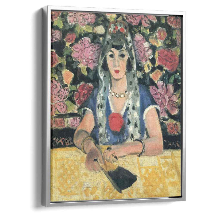 Spanish woman: Harmony in Blue (1922) by Henri Matisse