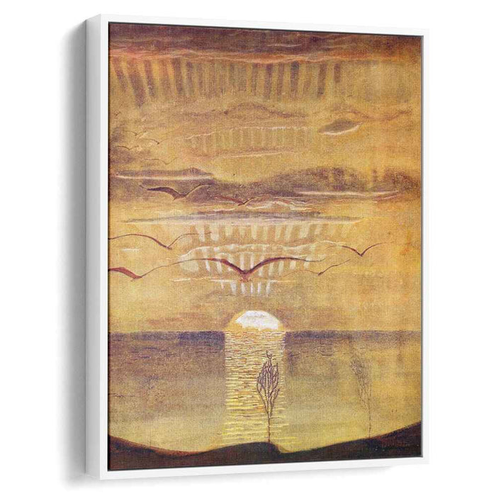 Sunset (1908) by Mikalojus Konstantinas Ciurlionis