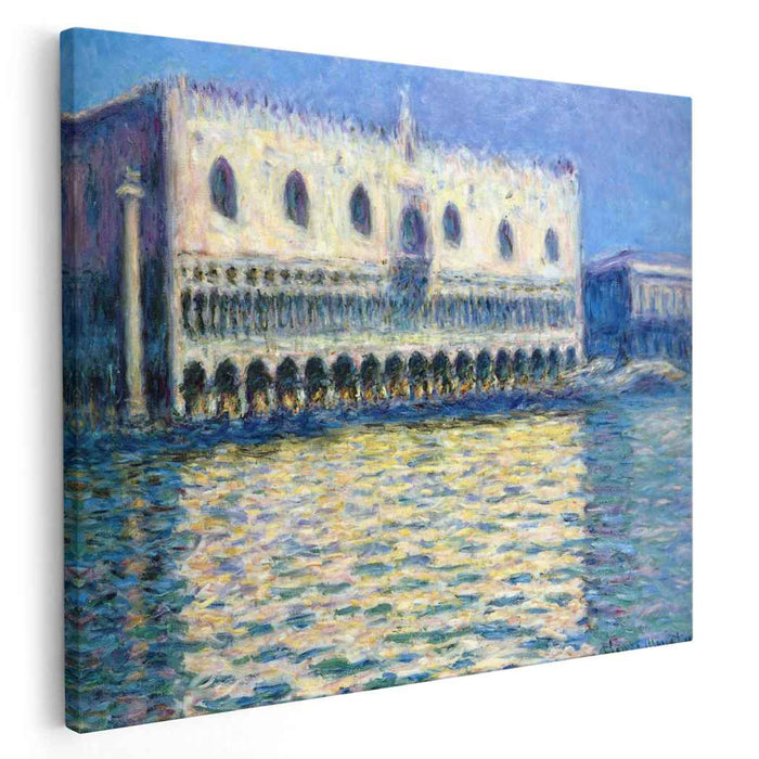 The Palazzo Ducale (1908) by Claude Monet