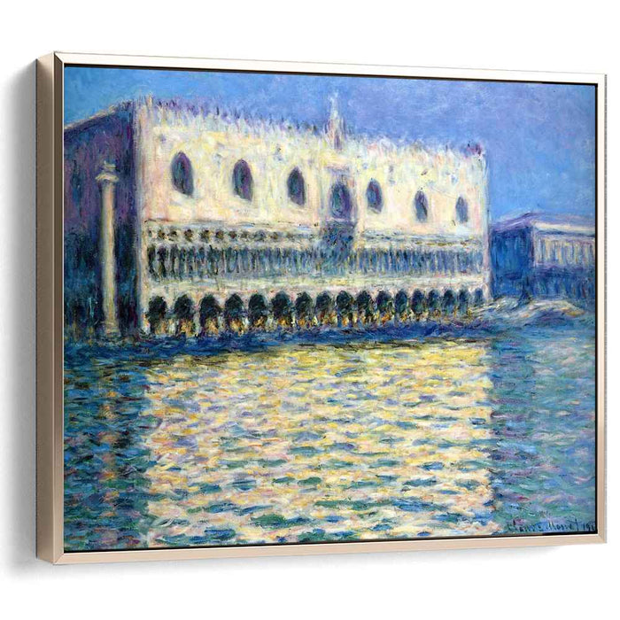 The Palazzo Ducale (1908) by Claude Monet