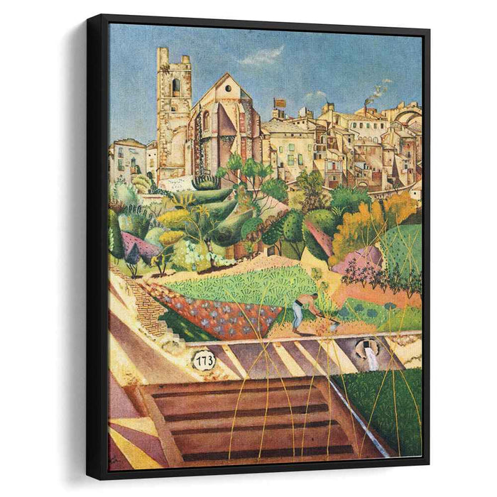 Church and the Village of Montroig (1919) by Joan Miro