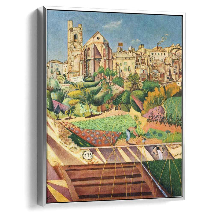 Church and the Village of Montroig (1919) by Joan Miro