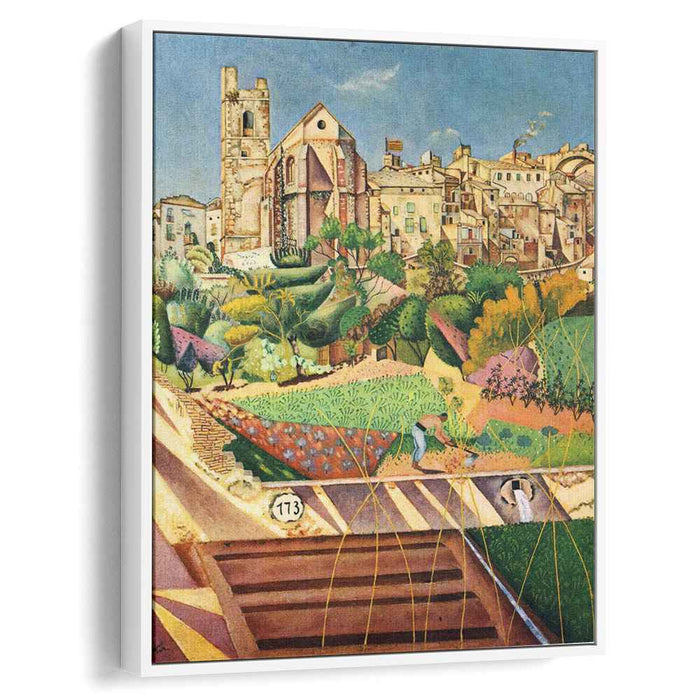 Church and the Village of Montroig (1919) by Joan Miro