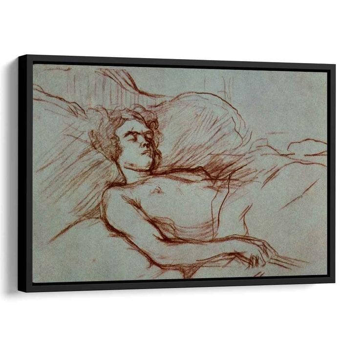 Sleeping Woman (1896) by Henri de Toulouse-Lautrec