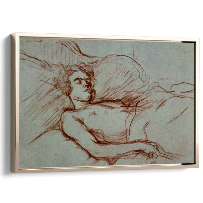 Sleeping Woman (1896) by Henri de Toulouse-Lautrec