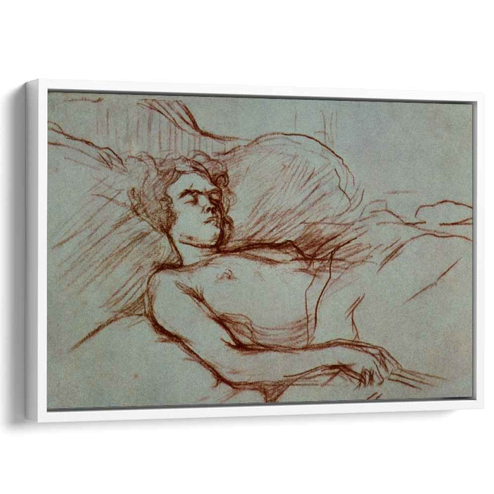 Sleeping Woman (1896) by Henri de Toulouse-Lautrec