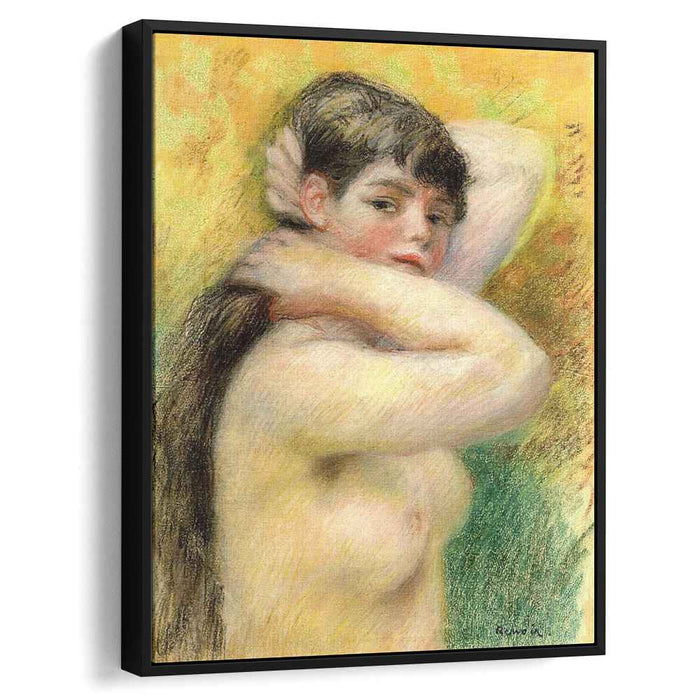 Nude Arranging Her Hair (1885) by Pierre-Auguste Renoir