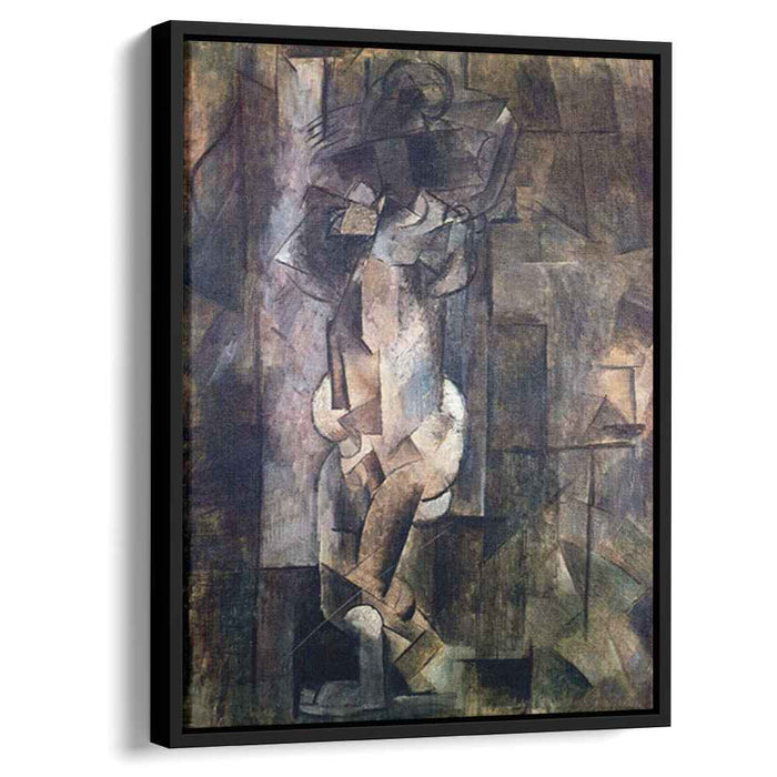 Nude figure (1910) by Pablo Picasso